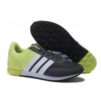 Mujer/Hombre Zapatillas para correr Adidas Neo 2 Malla Respirable Negro Fluorescente Verde