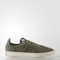 Zapatillas casual Adidas Originals Campus Hombre EjércitoVerde/Núcleo Azul (Bb0077)