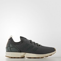 Rastro Verde/Marrón Adidas Originals Zx Flux Primeknit Hombre Zapatillas casual (Ba7373)
