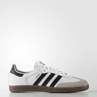 Calzado Blanco/Núcleo Negro/Marrón Adidas Mujer/Hombre Originals Samba Original Zapatillas deportivas (Bb2588)