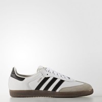 Zapatillas Mujer Adidas Originals Samba Calzado Blanco/Núcleo Negro/Marrón (Bb2540)