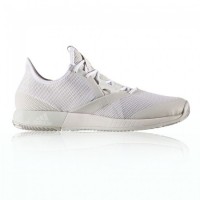 Hombre Adidas Adizero Defiant Bounce Blanco Tennis Corte Zapatillas de entrenamiento