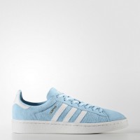 Mujer Adidas Originals Campus Icey Azul/Calzado Blanco/Cristal Blanco Zapatillas deportivas (By9844)