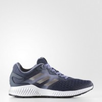 Zapatillas para correr Adidas Aerobounce Mujer Colegial Armada/Tecnología Plata Metálico/Súper Púrpura (Bw0296)