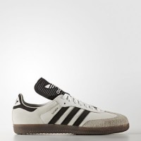 Hombre Zapatillas Adidas Originals Samba Hecho en Alemania Vendimia Blanco/Núcleo Negro/Marrón (Bb2587)