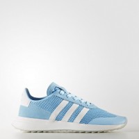 Mujer Zapatillas casual Adidas Originals Flashback Icey Azul/Perla Gris/Marrón (By9306)