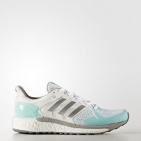 Calzado Blanco/Plata Metálico/Ligero Azul Mujer Zapatillas running Adidas Supernova St (Bb3507)