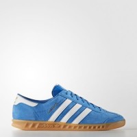 Azulejo/Calzado Blanco/Marrón Mujer/Hombre Zapatillas para correr Adidas Originals Hamburg (S76697)