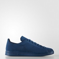 Adidas Originals Stan Smith Primeknit Mujer/Hombre Zapatillas de entrenamiento Todas Oscuro Azul (S80067)