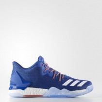 Azul-Sld/Calzado Blanco/Naranja-Sld Hombre Zapatillas de deporte Adidas D Rose 7 Low (By4499)