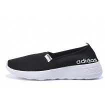 Mujer/Hombre Zapatillas deportivas Adidas Neo Lite Racer Slip-On Negro/Blanco