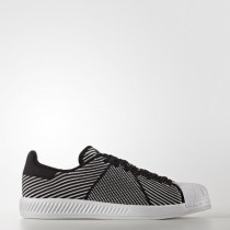 Núcleo Negro/Calzado Blanco Zapatillas casual Hombre Adidas Originals Superstar Bounce Primeknit (S82243)