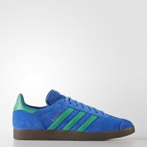 Azul/Núcleo Verde/Marrón Mujer/Hombre Zapatillas Adidas Originals Gazelle (Bb2755)