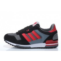 Gris Negro Con Rojo Adidas Zx 700 Hombre/Mujer Zapatillas de running