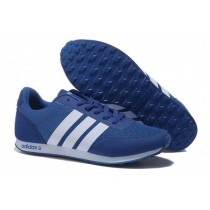 Mujer/Hombre Zapatillas para correr Adidas Neo 2 Malla Respirable Azul Blanco