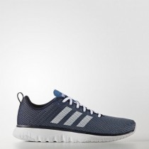 Hombre Armada/Blanco/Azul Adidas Neo Cloudfoam Super Flex Zapatillas de entrenamiento