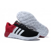 Mujer/Hombre Negro Rojo Blanco Adidas Neo Originals 2 Ante Zapatillas para correr