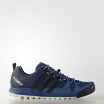 Hombre Zapatillas de running Adidas Terrex Solo Núcleo Azul/Núcleo Negro/Colegial Armada (Bb5562)