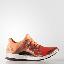 Oscuro Naranja/Brillo Naranja/Granate Zapatillas de running Adidas Mujer Pure Boost Xpose (Bb1731)