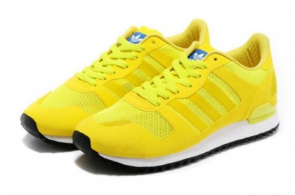 Hombre/Mujer Adidas Zx 700 Brillante Amarillo Zapatillas