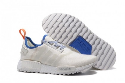 Adidas Nmd 4 Boost Hombre & Mujer Zapatillas deportivas En Blanco Azul