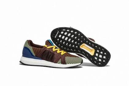 Zapatillas de entrenamiento Mujer Zapatillas deportivas Adidas Ultra Boost Flyknit Chocolate Azul