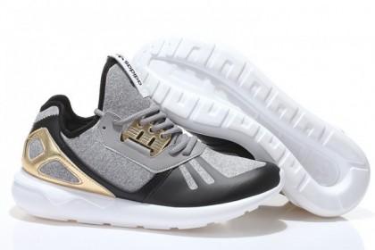 Adidas Originals Tubular Runner - Mujer Metálico Oro/Gris Zapatillas de running