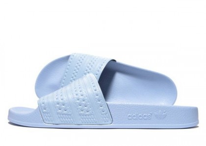 Zapatillas Mujer/Hombre Adidas Originals Adilette Slides Fácil Azul