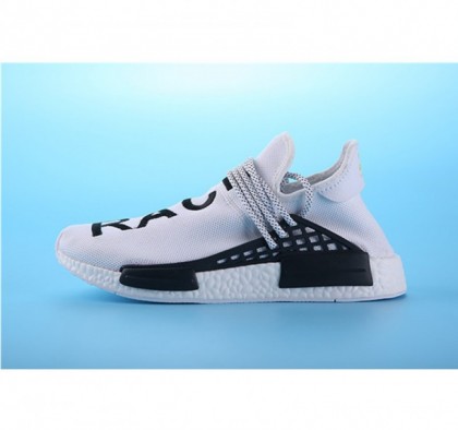 Mujer/Hombre Blanco Negro Pharrell Williams Zapatillas casual X De Adidas Nmd Human Race