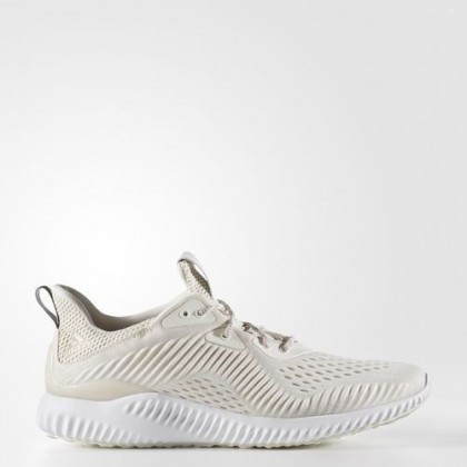 Tiza Blanco/Calzado Blanco/Talc Hombre Zapatillas para correr Adidas Alphabounce Em (Bw1207)