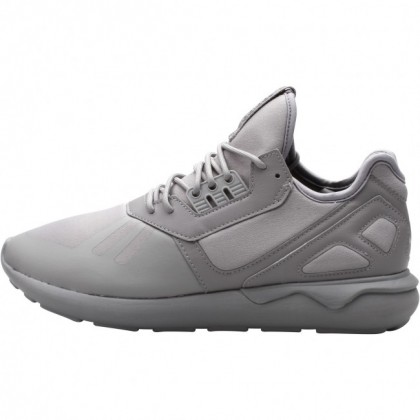 Hombre Adidas Tubular Runner Carbón/Gris Zapatillas running