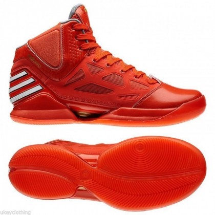 Zapatillas de deporte Hombre Adidas Adizero Rose 2.5 Rojo