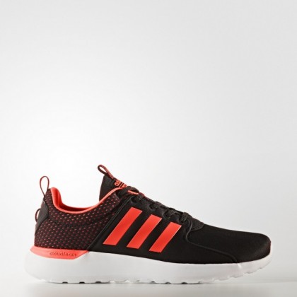 Núcleo Negro/Solar Rojo/Calzado Blanco Hombre Adidas Neo Cloudfoam Lite Racer Zapatillas de entrenamiento (Bb9823)