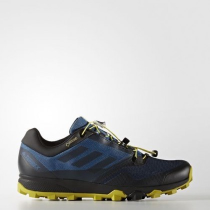 Hombre Zapatillas casual Adidas Terrex Trailmaker Gtx Núcleo Azul/Núcleo Negro/Amarillo (Bb0723)