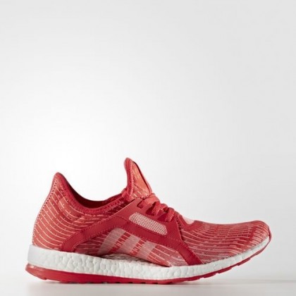 Rayo Rojo/Vapor Rosa/Blanco Mujer Zapatillas para correr Adidas Pure Boost X (Aq3399)