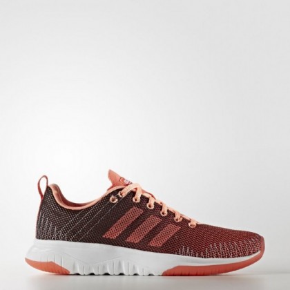 Naranja/Blanco Mujer Zapatillas casual Adidas Cloudfoam Super Flex Neo