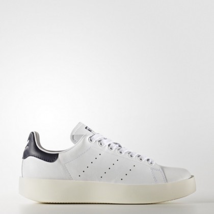 Zapatillas de deporte Blanco/Núcleo Negro/Colegial Armada Mujer Adidas Originals Stan Smith Bold (Ba7770)