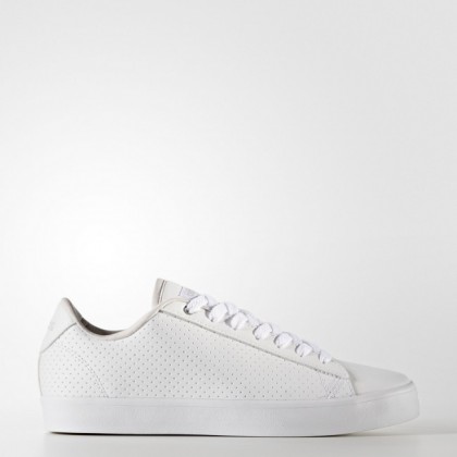 Calzado Blanco/Perla Gris/Gris Dos Mujer Adidas Neo Cloudfoam Daily Qt Clean Zapatillas de entrenamiento (Bc0013)