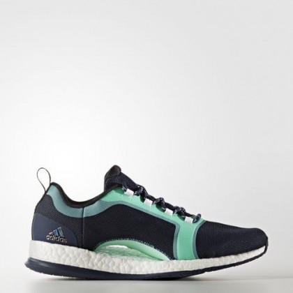 Zapatillas de entrenamiento Mujer Adidas Pure Boost X Trainer 2.0 Colegial Armada/Núcleo Negro/Fácil Verde (Ba7956)