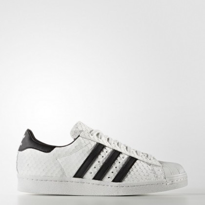 Mujer/Hombre Vendimia Blanco/Núcleo Negro/Mineral Azul Zapatillas casual Adidas Originals Superstar 80s (S75836)