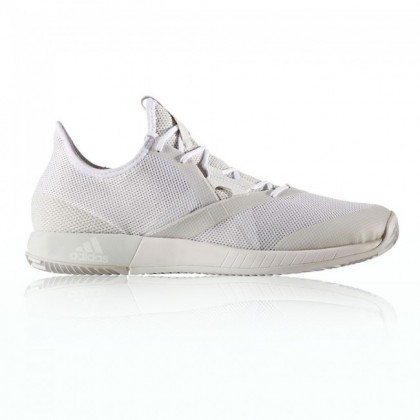 Hombre Adidas Adizero Defiant Bounce Blanco Tennis Corte Zapatillas de entrenamiento