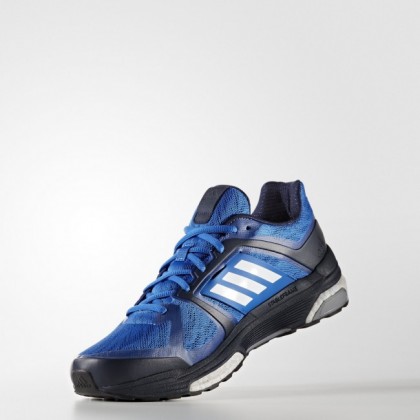 Azul/Calzado Blanco/Colegial Armada Zapatillas para correr Adidas Hombre Supernova Sequence 9 (Bb1614)