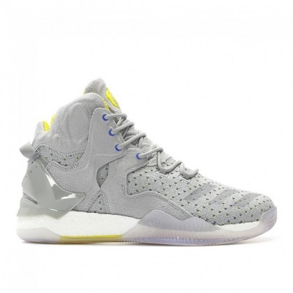 Mujer/Hombre Gris/Amarillo Zapatillas Adidas Consortium World Tour X Sns D Rose 7 Primeknit Boost Bb1946