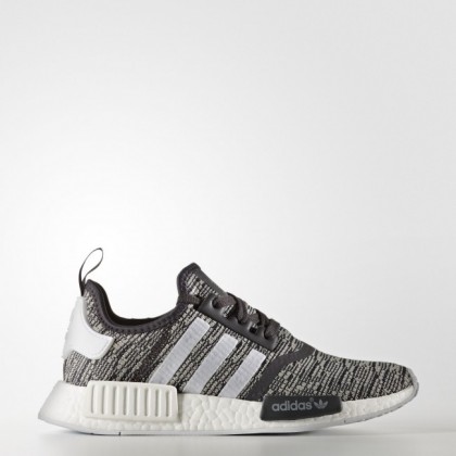 Mujer Adidas Originals Nmd_r1 Utilidad Negro/Calzado Blanco/Medio Gris Brezo Sólido Gris Zapatillas (By3035)