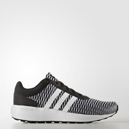 Mujer Adidas Neo Cloudfoam Race Núcleo Negro/Calzado Blanco Zapatillas de entrenamiento (Aw3838)