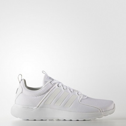 Mujer/Hombre Zapatillas de entrenamiento Adidas Neo Cloudfoam Lite Racer Calzado Blanco/Claro Gris (Aw4262)