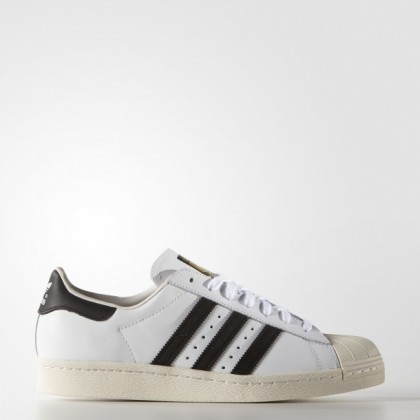 Zapatillas Mujer Hombre Adidas Originals Superstar 80s Blanco/Núcleo Negro/Tiza Blanco (G61070)