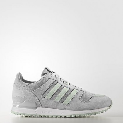 Mujer Zapatillas Medio Gris Brezo/Lino Verde/Gris Adidas Originals Zx 700 (Ba9978)