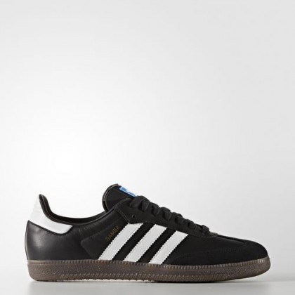 Adidas Originals Samba Original Hombre Núcleo Negro/Calzado Blanco/Marrón Zapatillas (Bb3114)