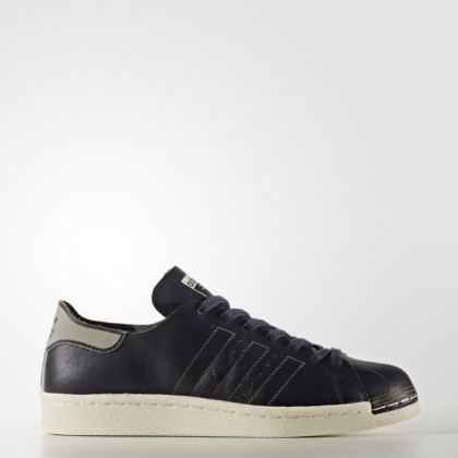 Adidas Originals Superstar 80s Mujer Decon Zapatillas de deporte Leyenda Tinta/Leyenda Tinta/Apagado Blanco (Bz0501)